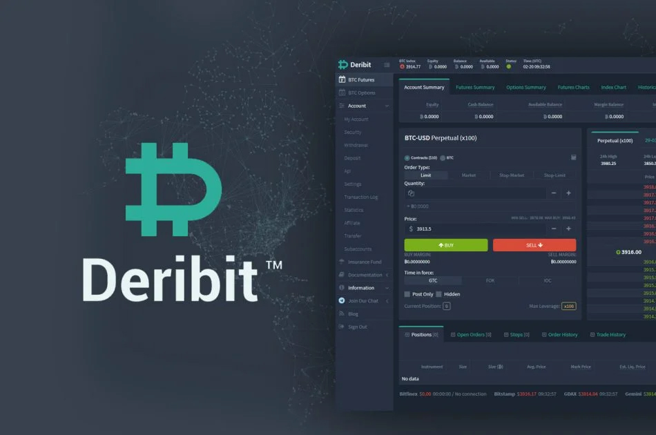 معرفی صرافی دریبیت - صرافی Deribit